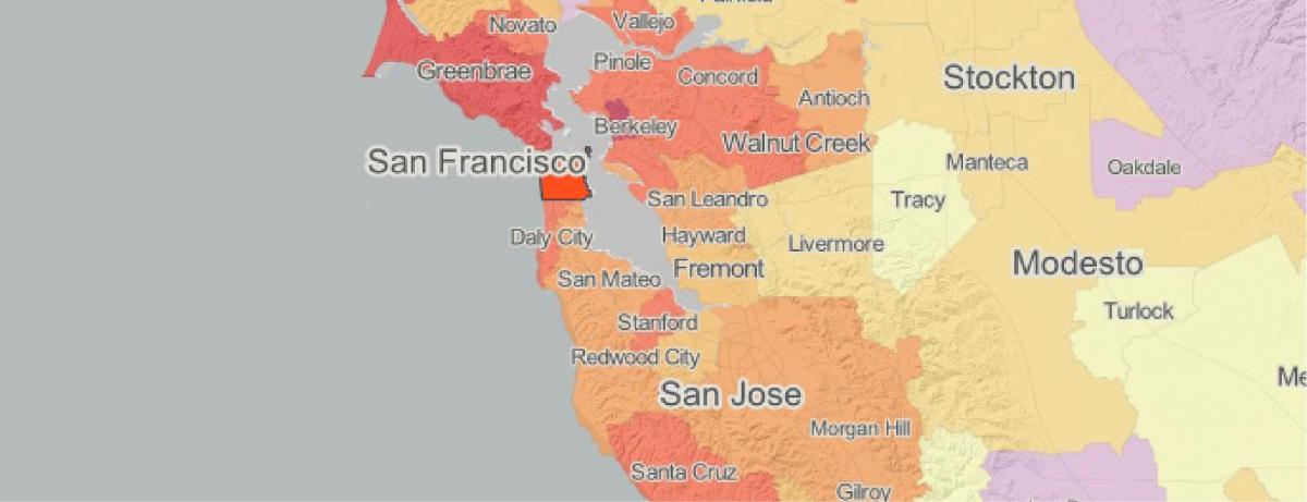 Karte mapp San Francisco