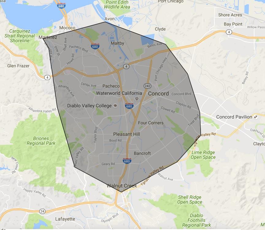 Karte pārbaudiet, lūdzu, bay area