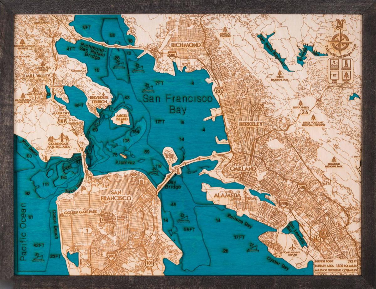 Karte San Francisco koka