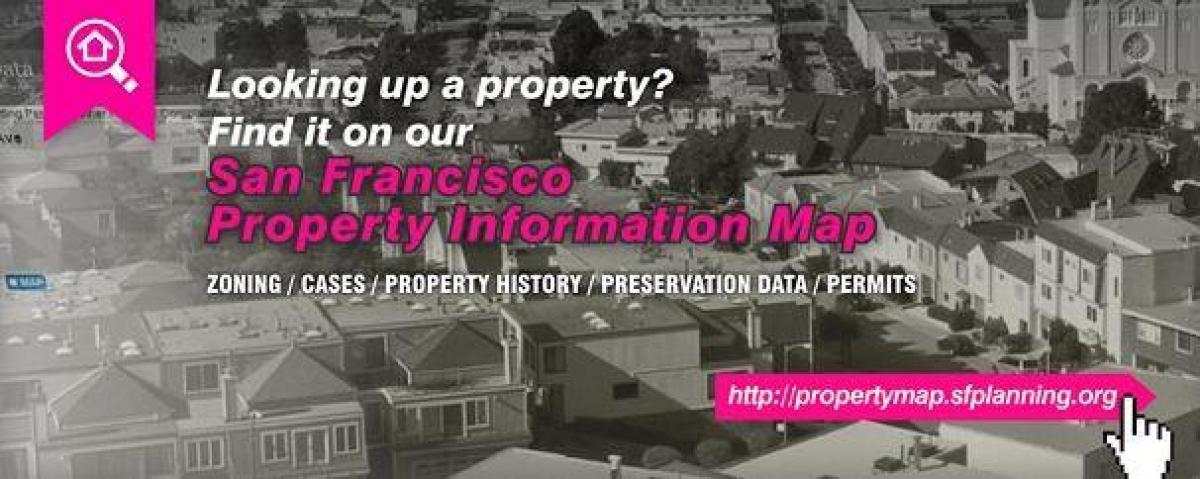 San Francisco īpašumu info karte