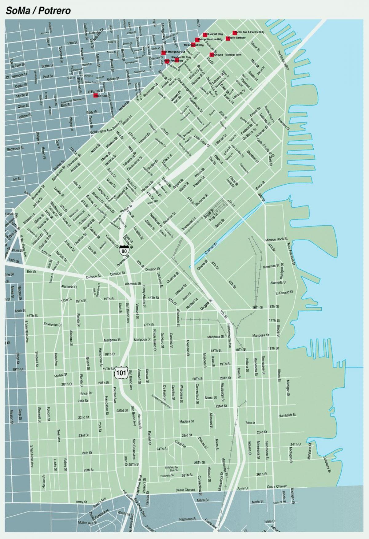 karte soma San Francisco