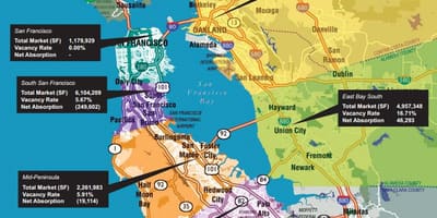 Karte bay area nekustamais īpašums