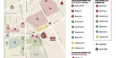 Levi stadiona ieejas karte