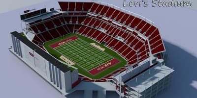 Levi stadions 3d karti