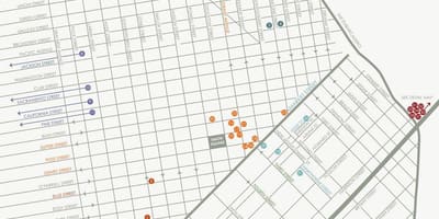 Karte San Francisko mākslas galerijas