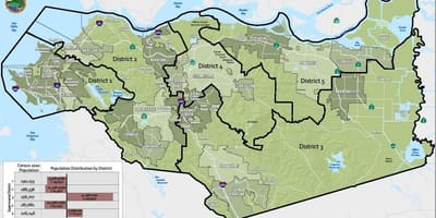 Karte SF uzraudzības rajons