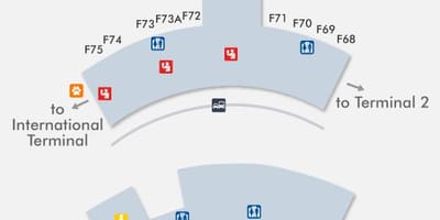 SFO airport karti terminālā 3
